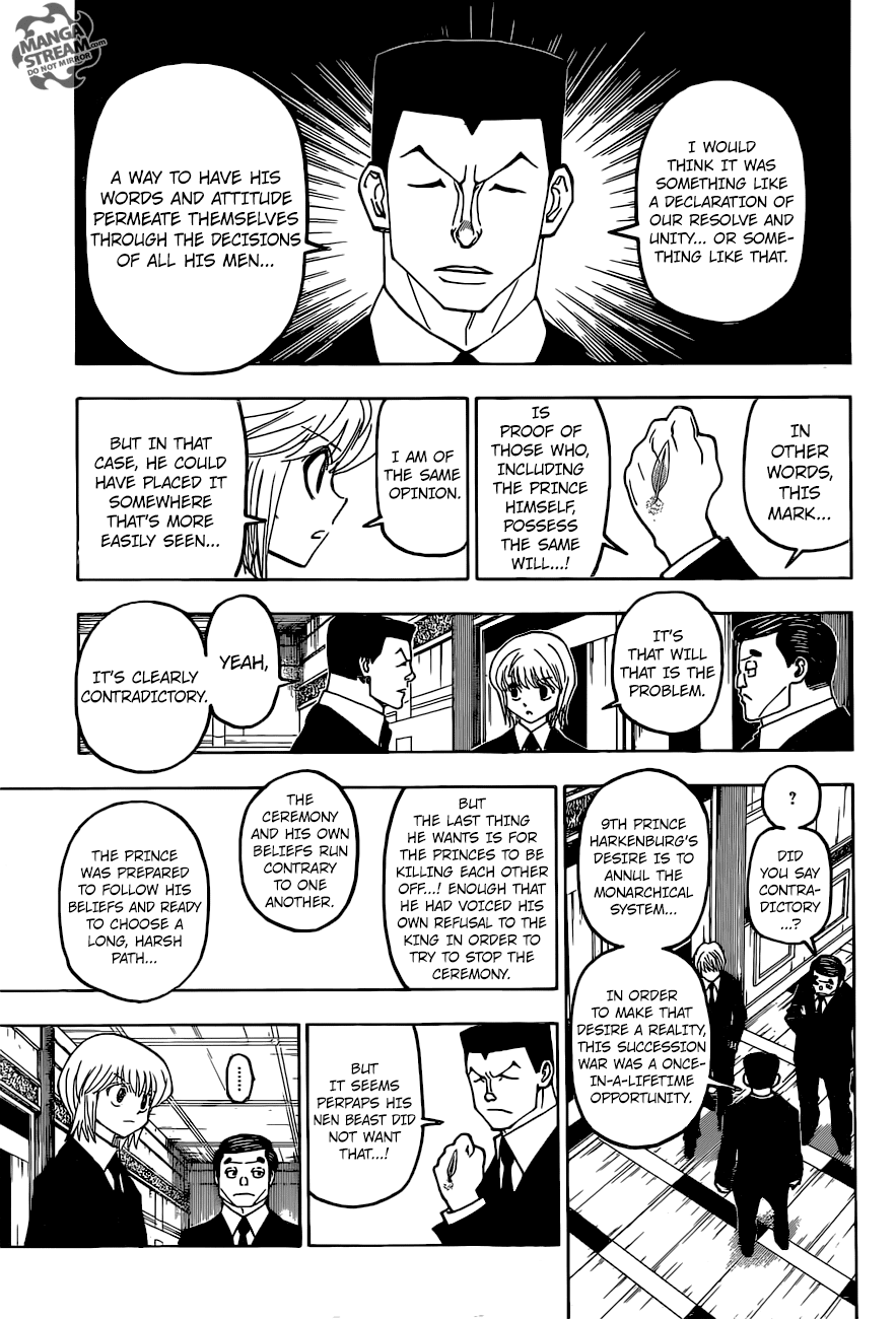 Hunter X Hunter chapter 372 page 14