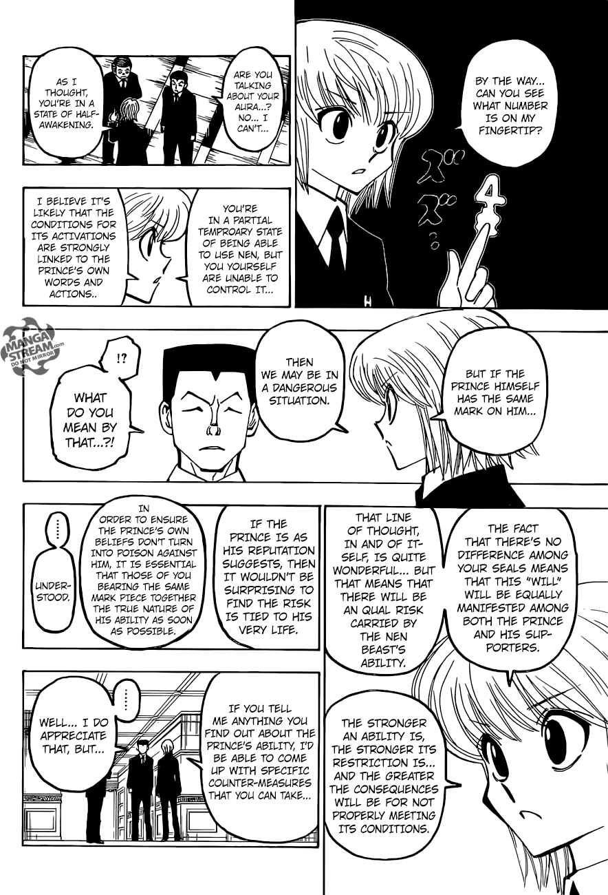 Hunter X Hunter chapter 372 page 15