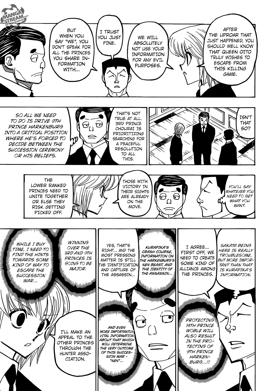 Hunter X Hunter chapter 372 page 16