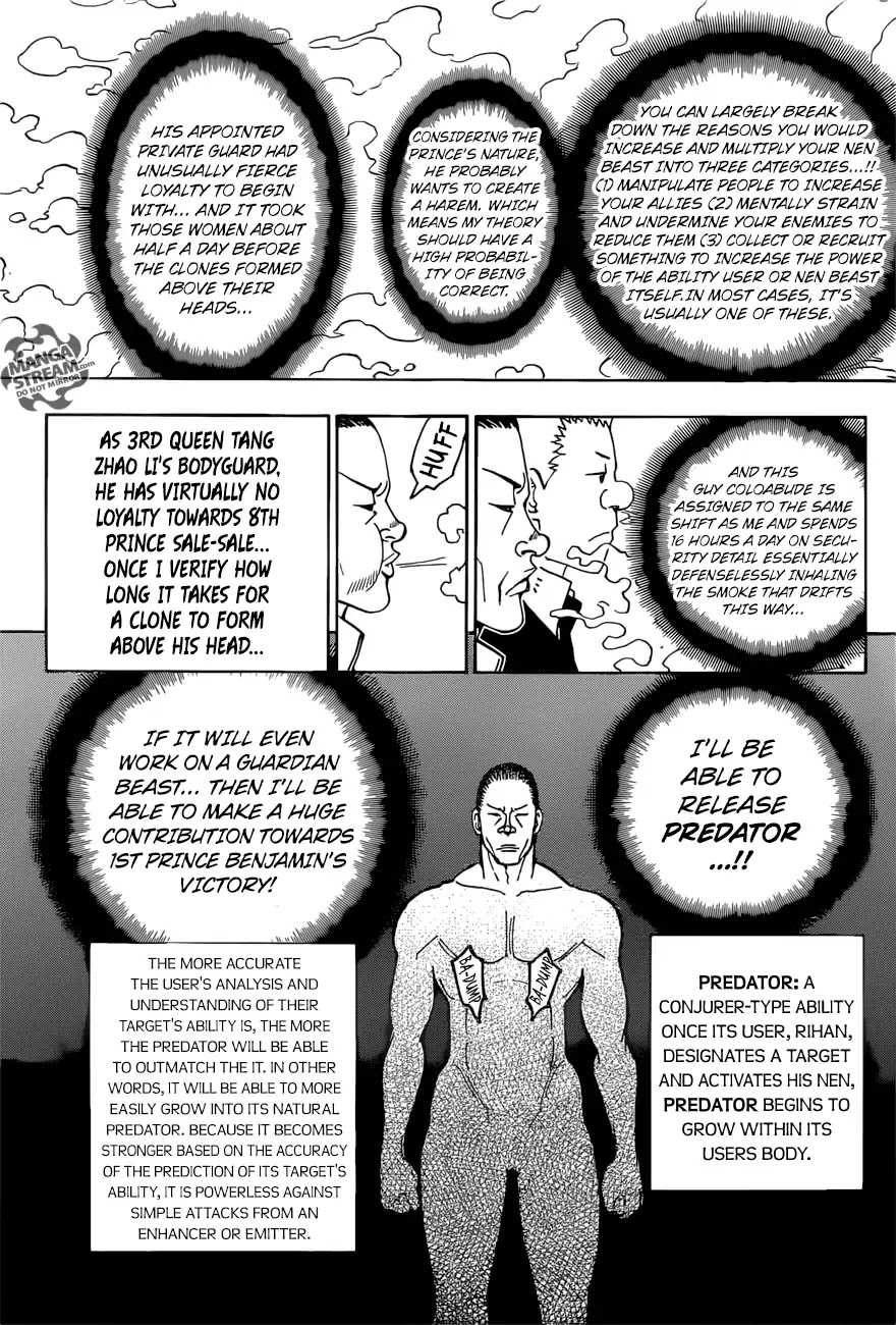 Hunter X Hunter chapter 374 page 17