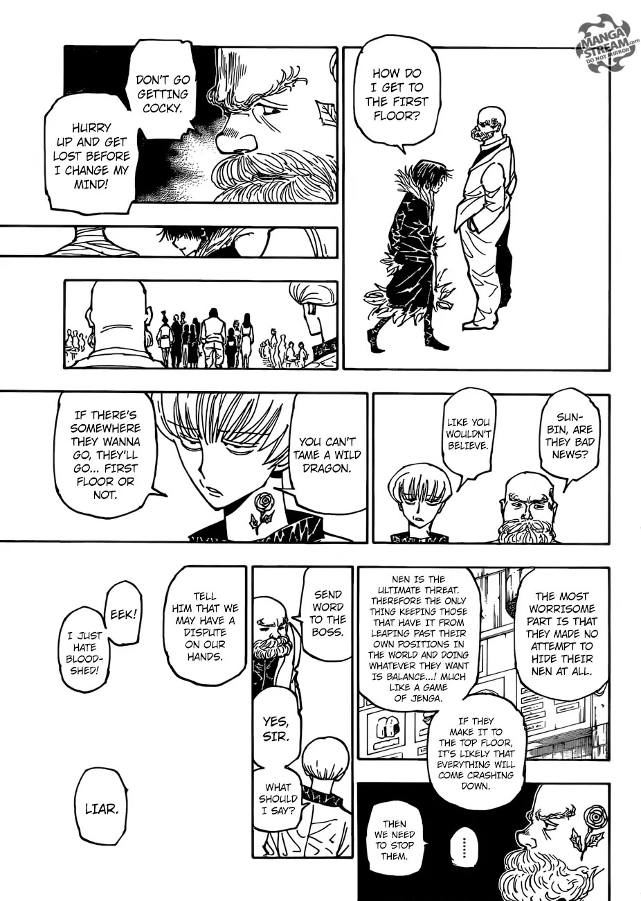 Hunter X Hunter chapter 377 page 14