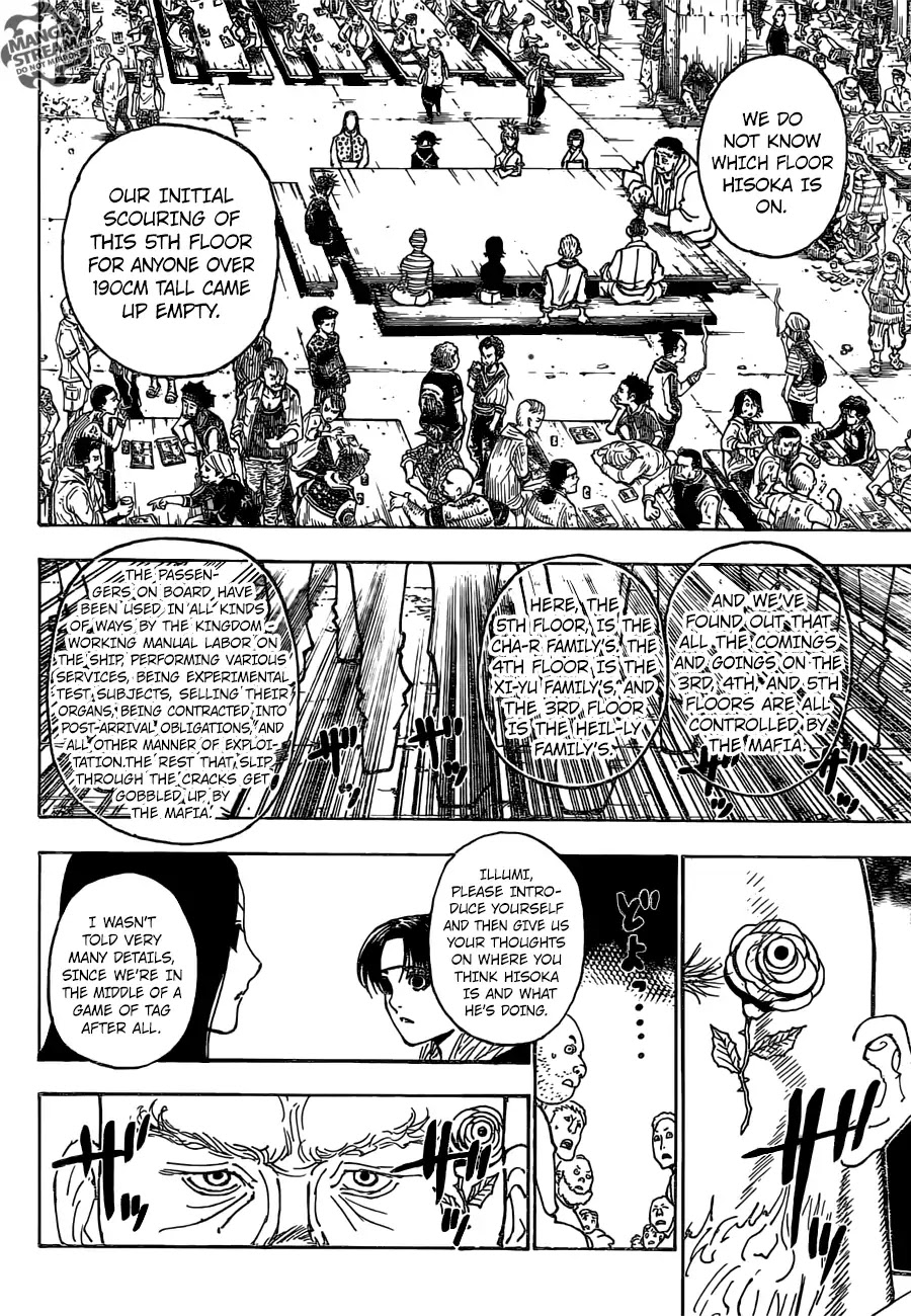 Hunter X Hunter chapter 377 page 9