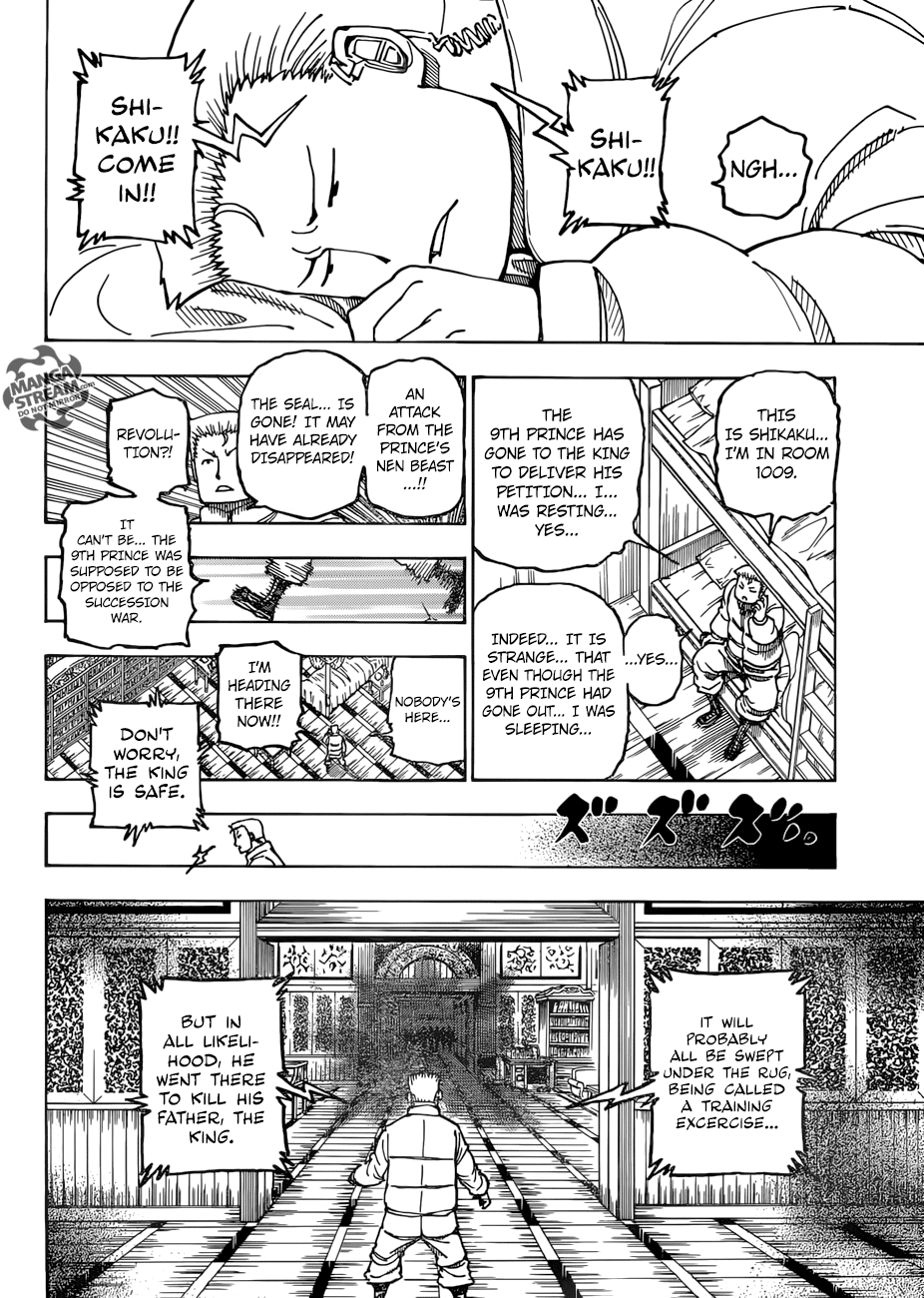 Hunter X Hunter chapter 382 page 12