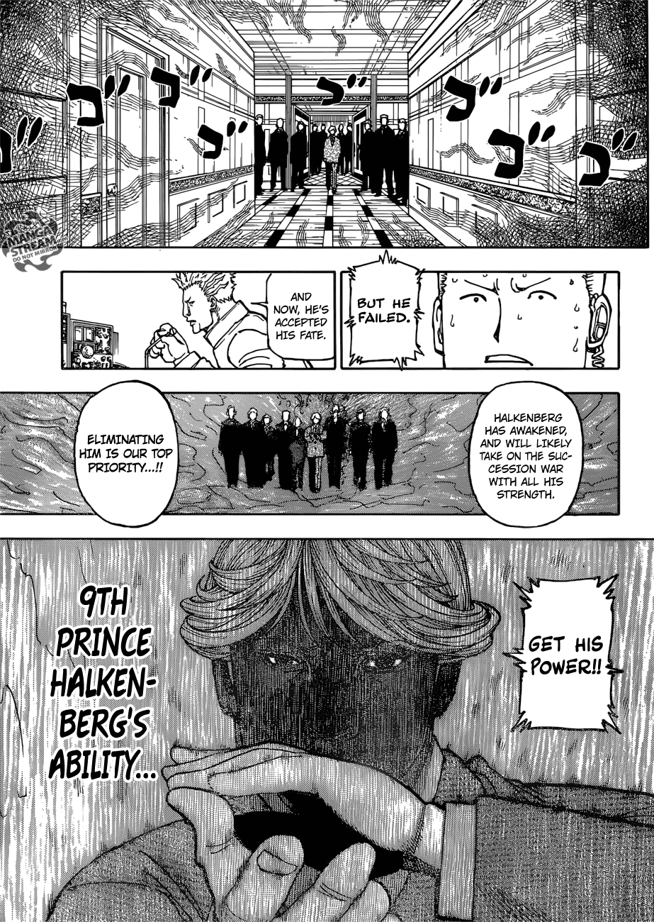 Hunter X Hunter chapter 382 page 13