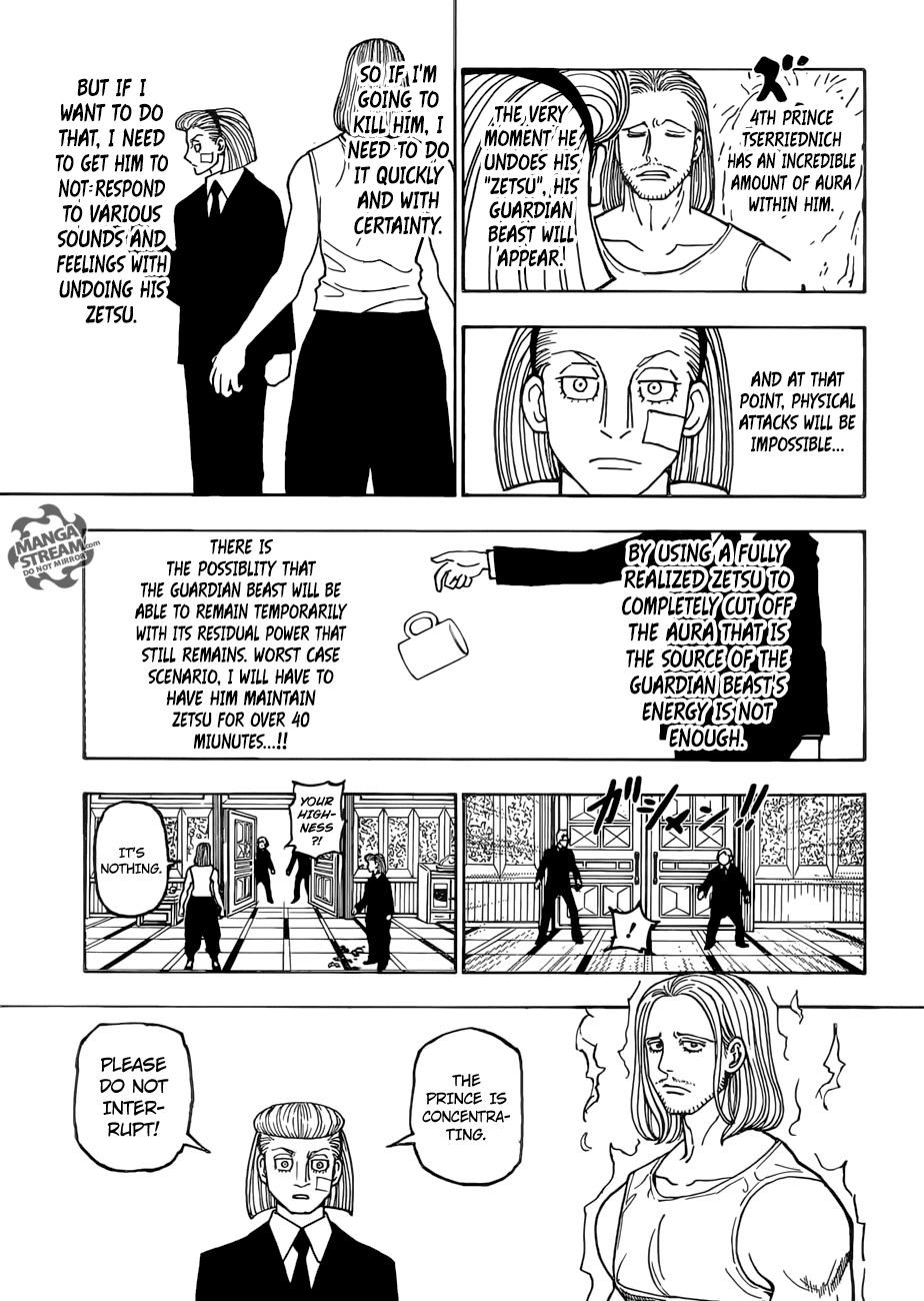 Hunter X Hunter chapter 385 page 4