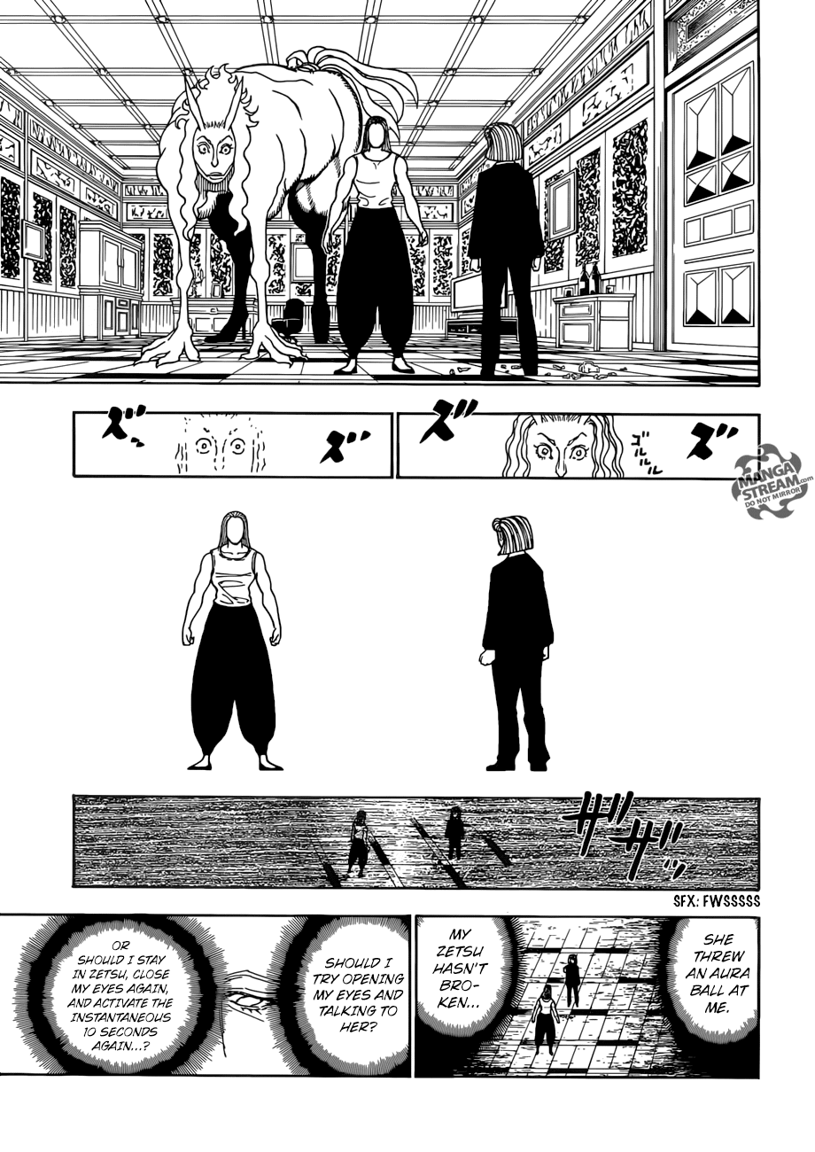 Hunter X Hunter chapter 387 page 10