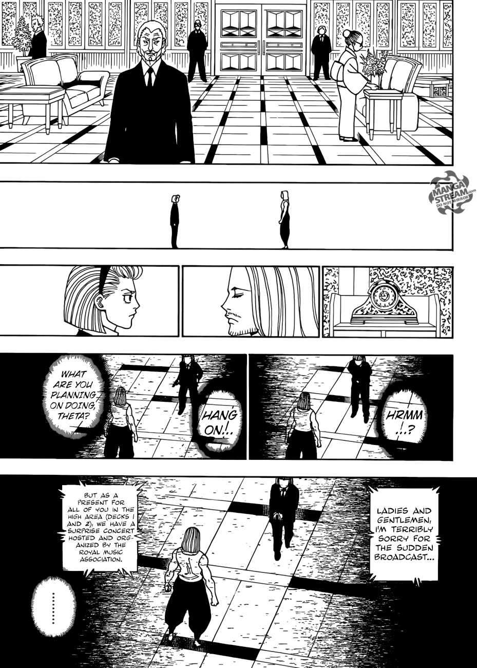 Hunter X Hunter chapter 387 page 12