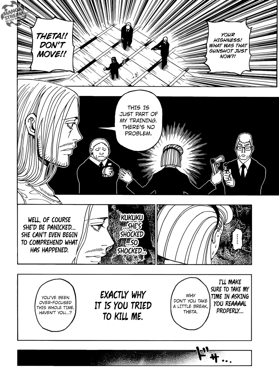 Hunter X Hunter chapter 387 page 17