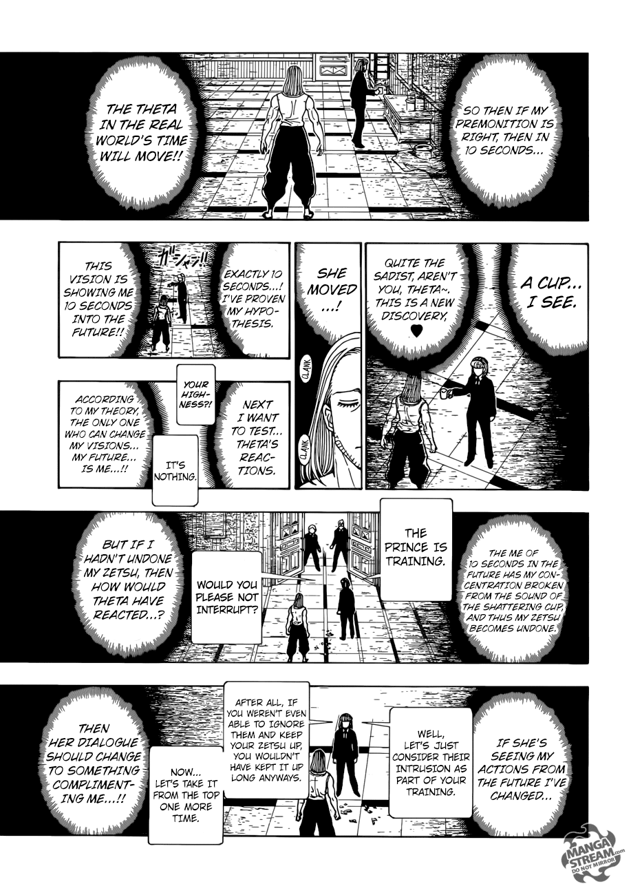 Hunter X Hunter chapter 387 page 8