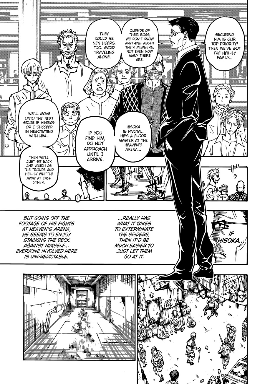 Hunter X Hunter chapter 392 page 16