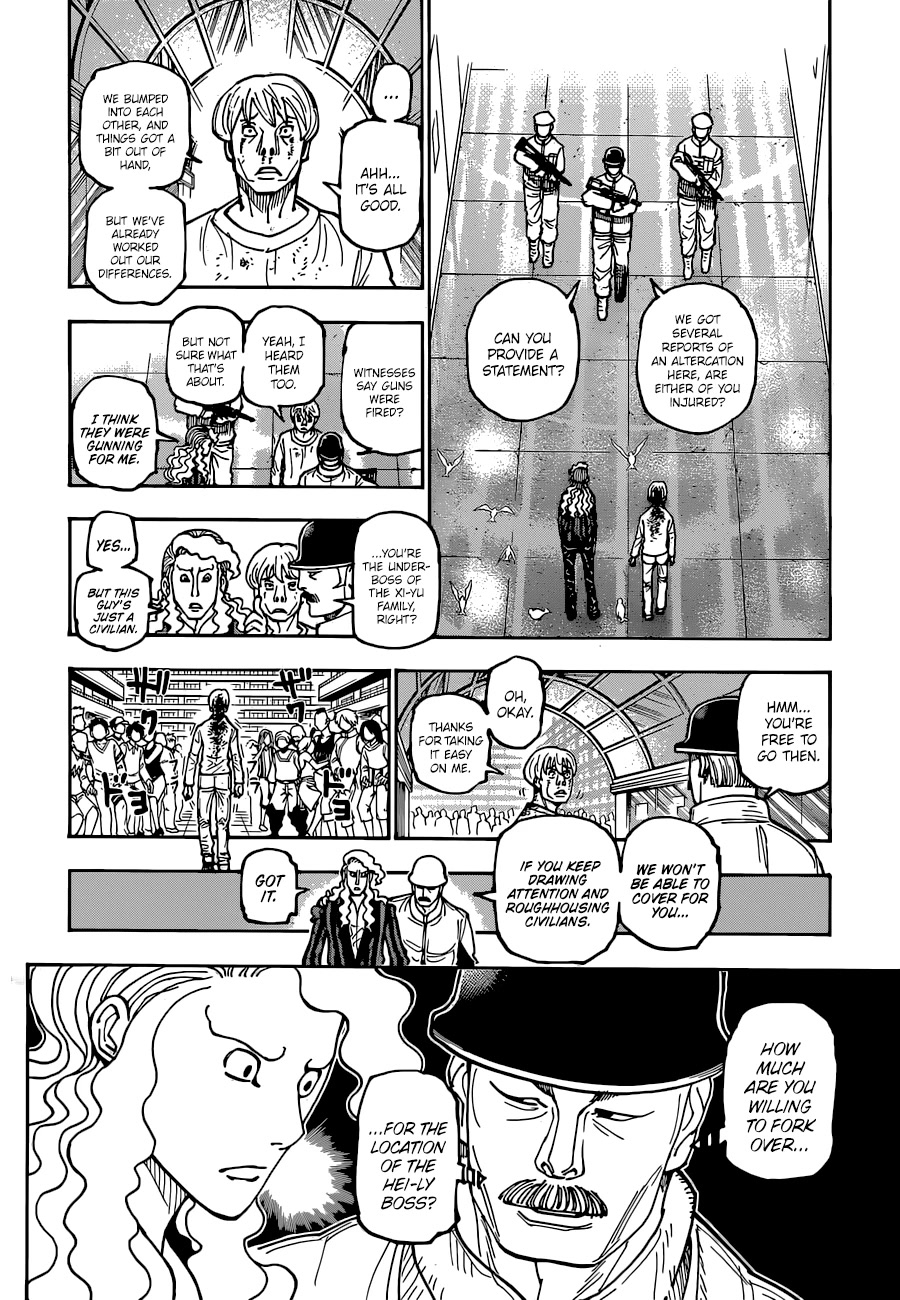 Hunter X Hunter chapter 392 page 3