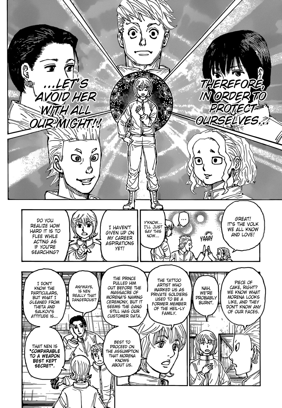 Hunter X Hunter chapter 394 page 19