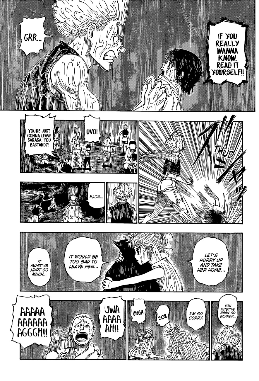 Hunter X Hunter chapter 397 page 12