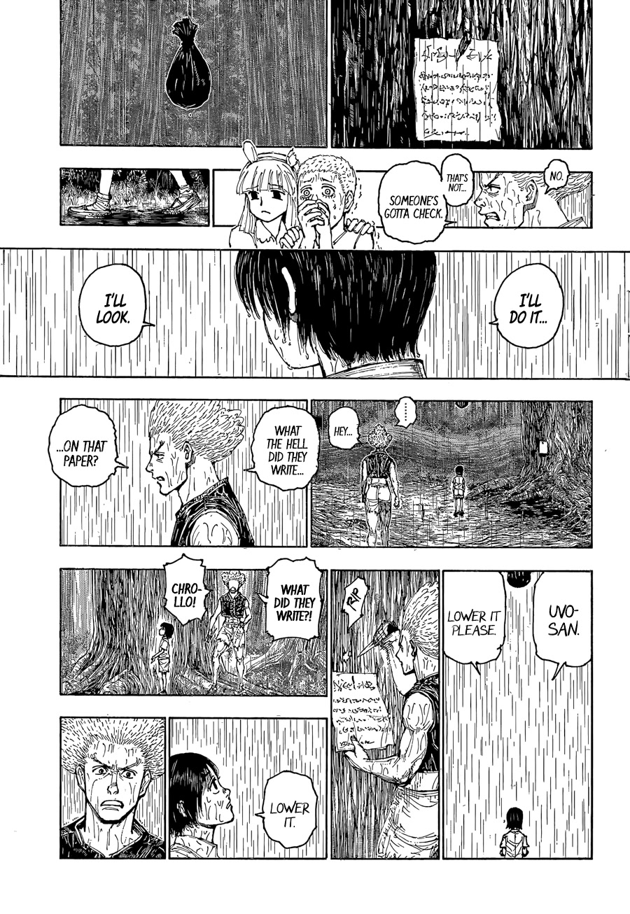 Hunter X Hunter chapter 397 page 8