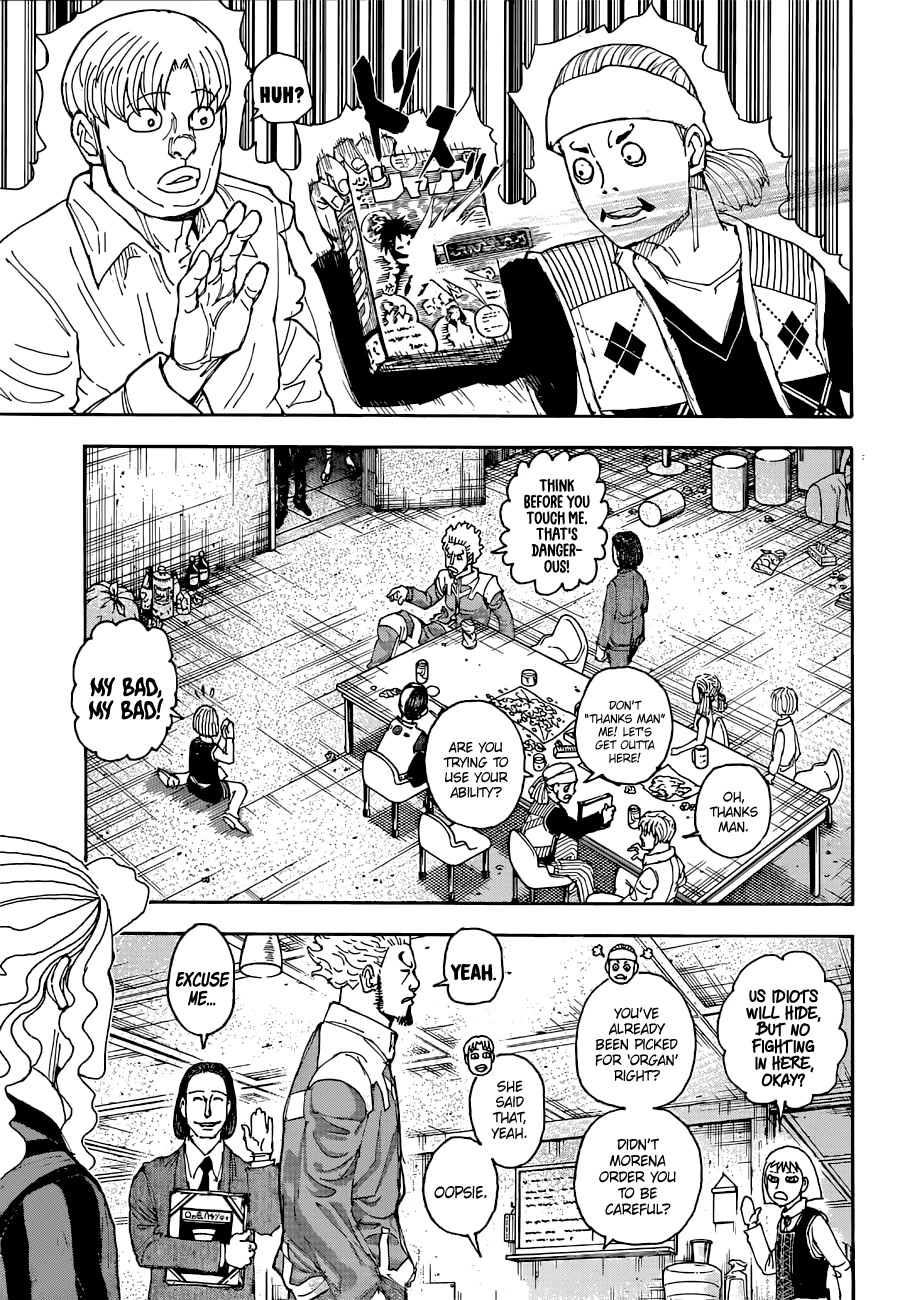 Hunter X Hunter chapter 399 page 10