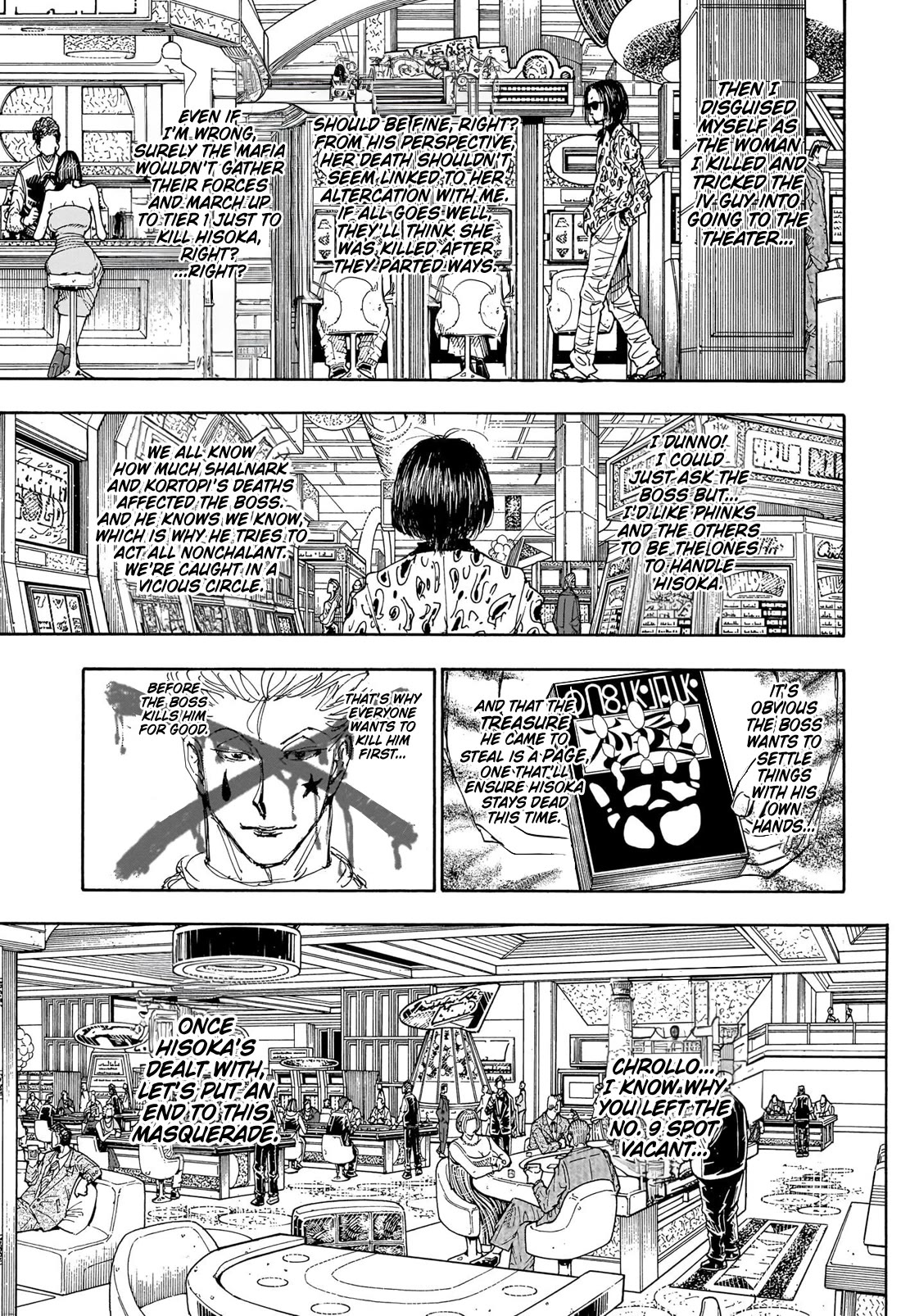 Hunter X Hunter chapter 405 page 10