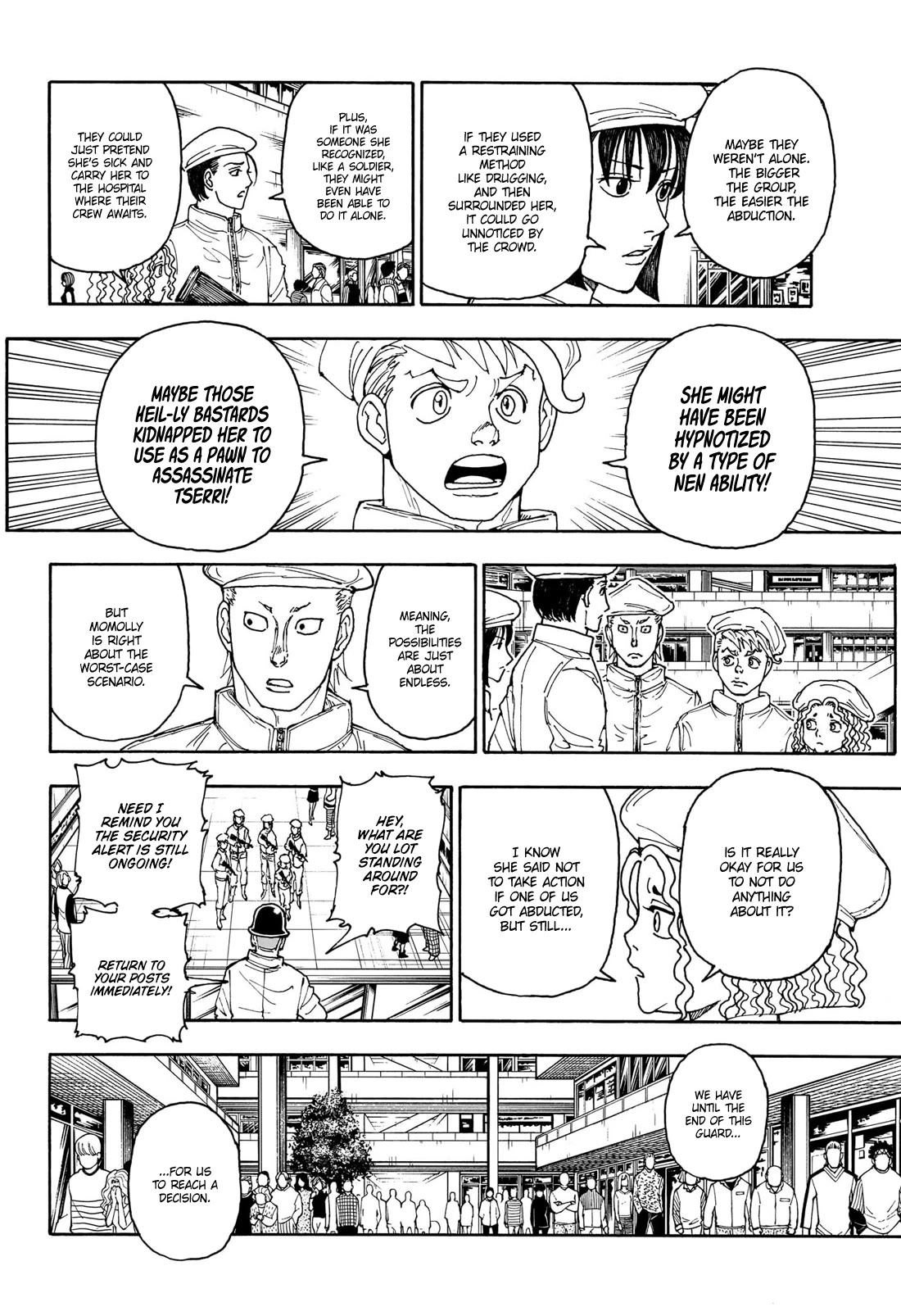 Hunter X Hunter chapter 407 page 5