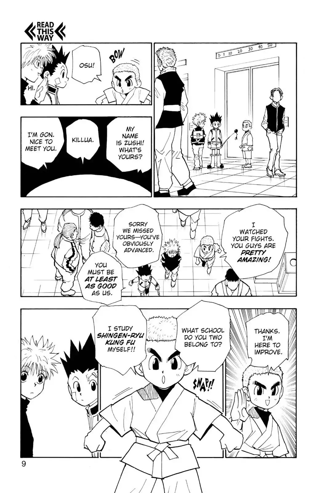 Hunter X Hunter chapter 45 page 9