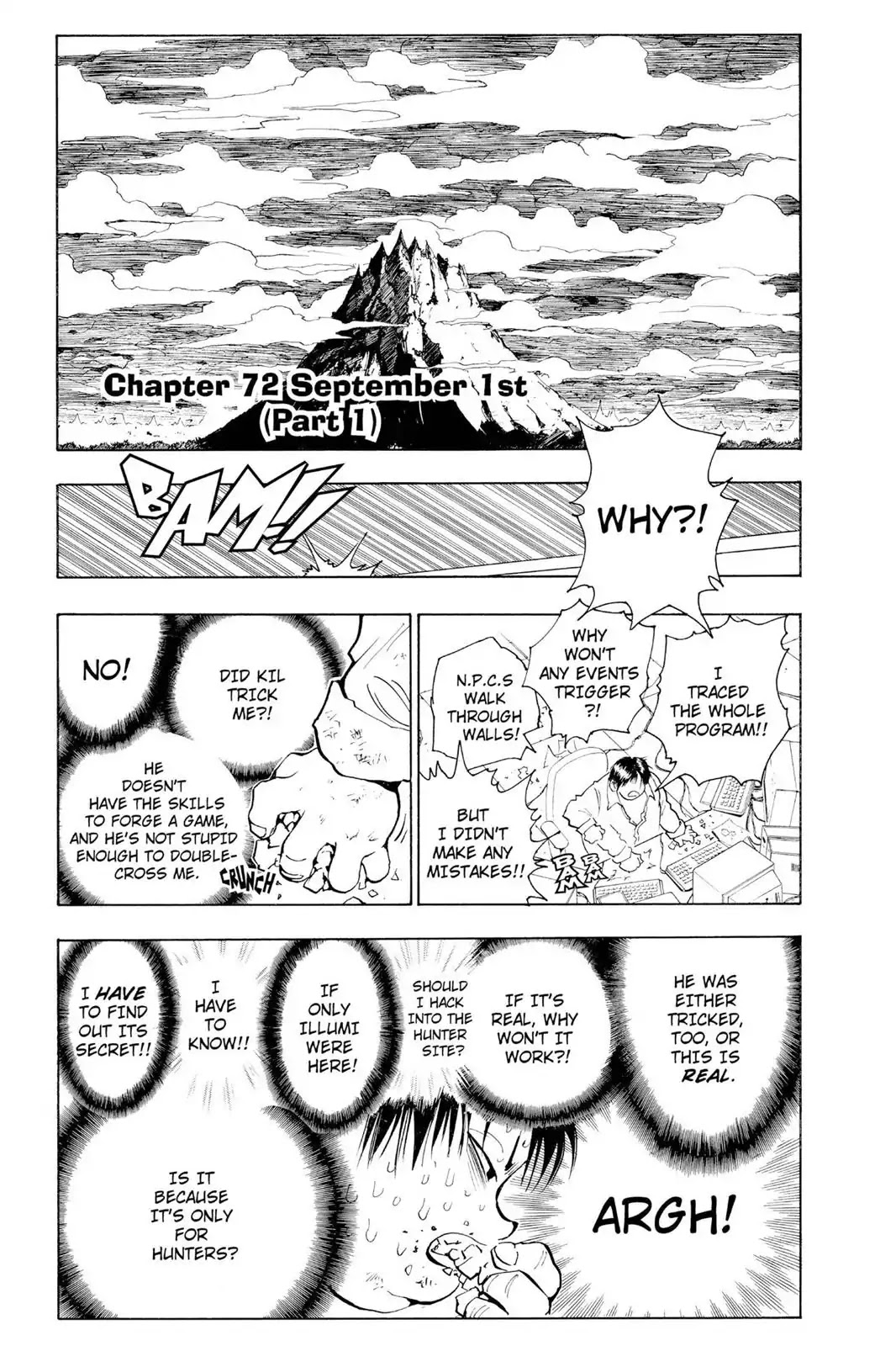 Hunter X Hunter chapter 72 page 1