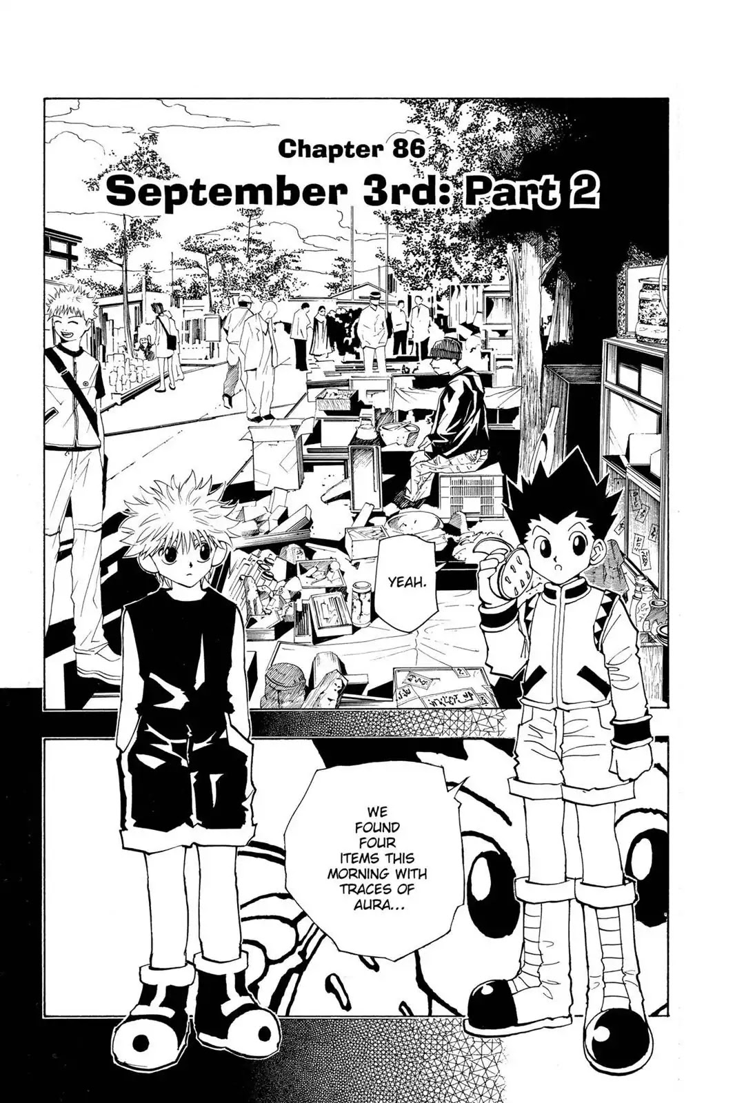 Hunter X Hunter chapter 86 page 2