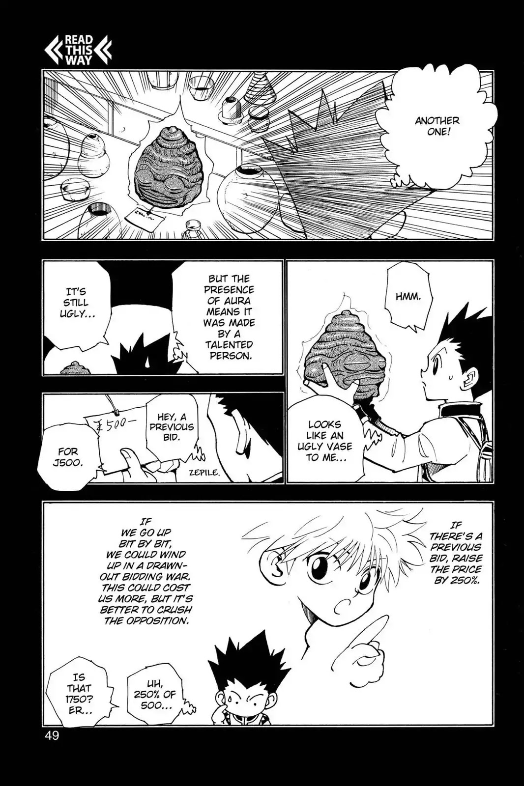 Hunter X Hunter chapter 86 page 3