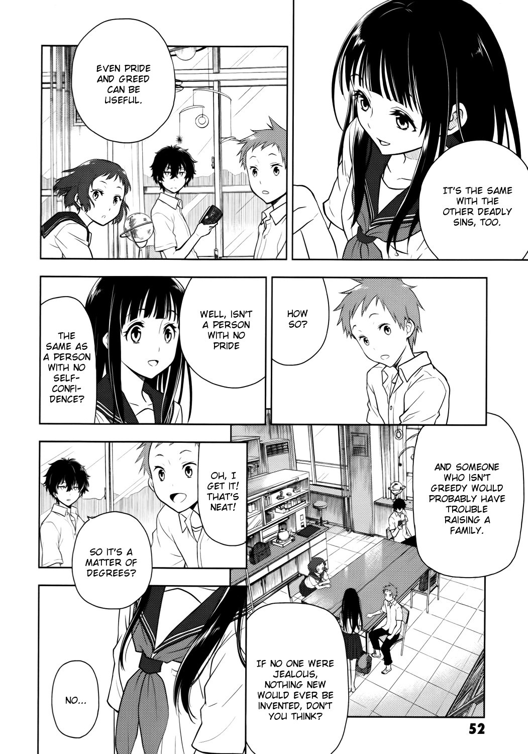 Hyouka chapter 6 page 20