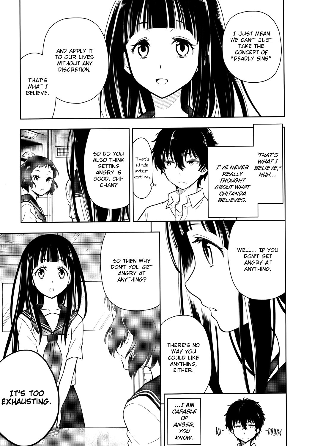 Hyouka chapter 6 page 21