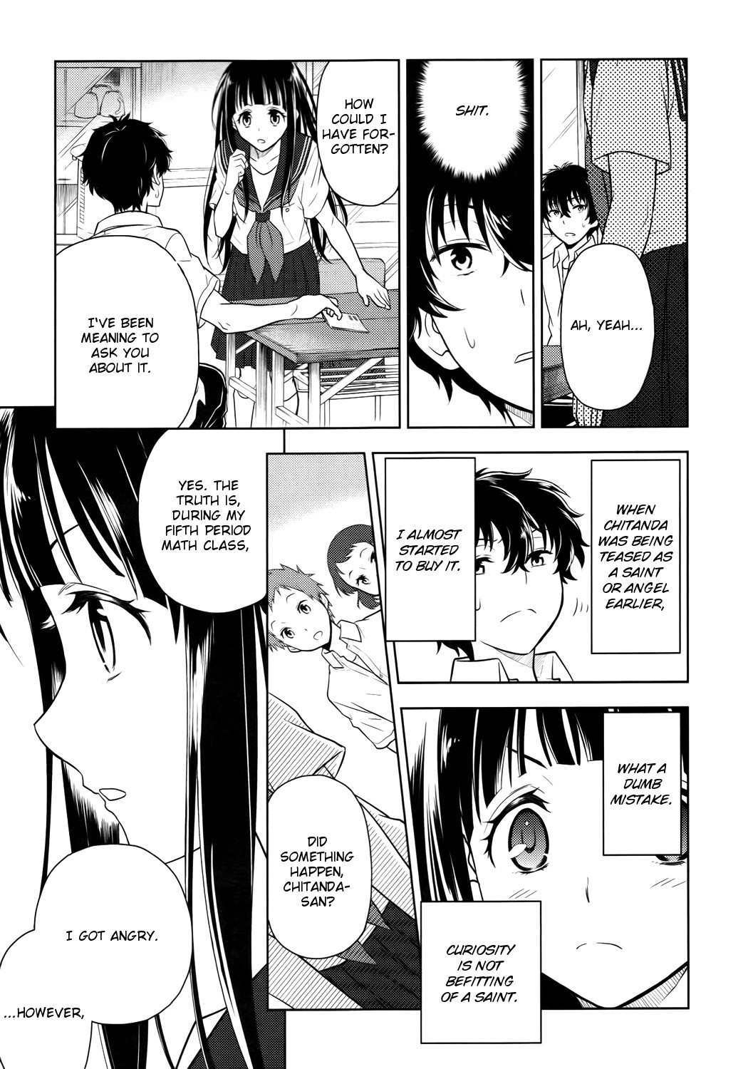 Hyouka chapter 6 page 25