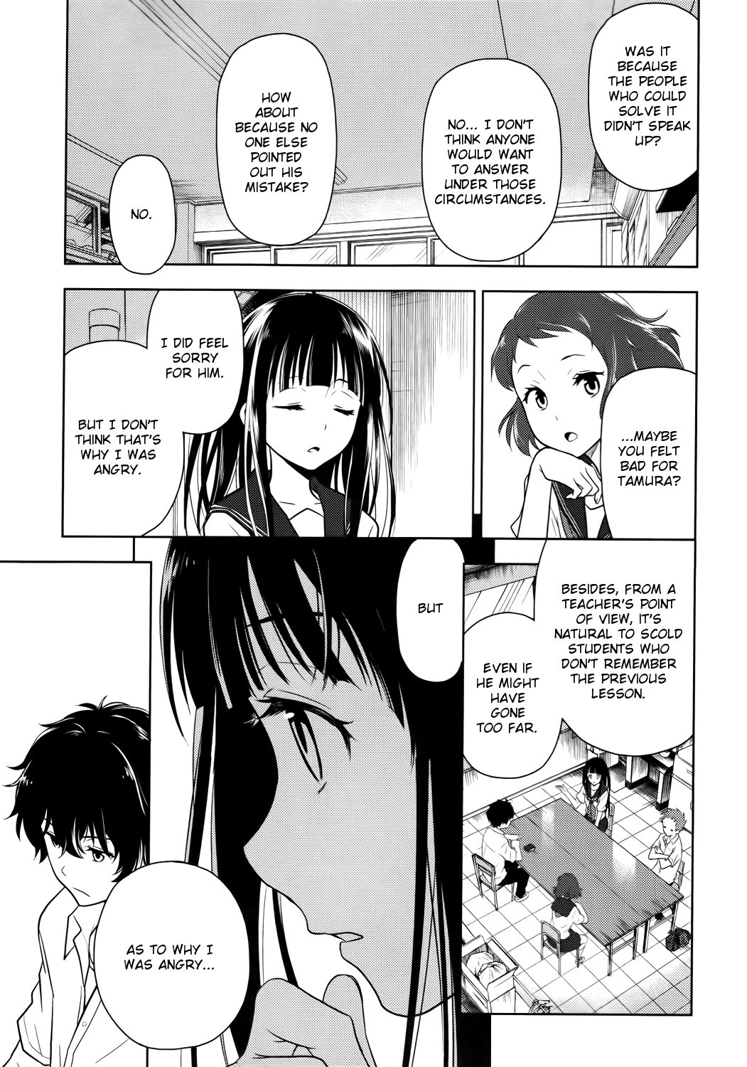 Hyouka chapter 6 page 35