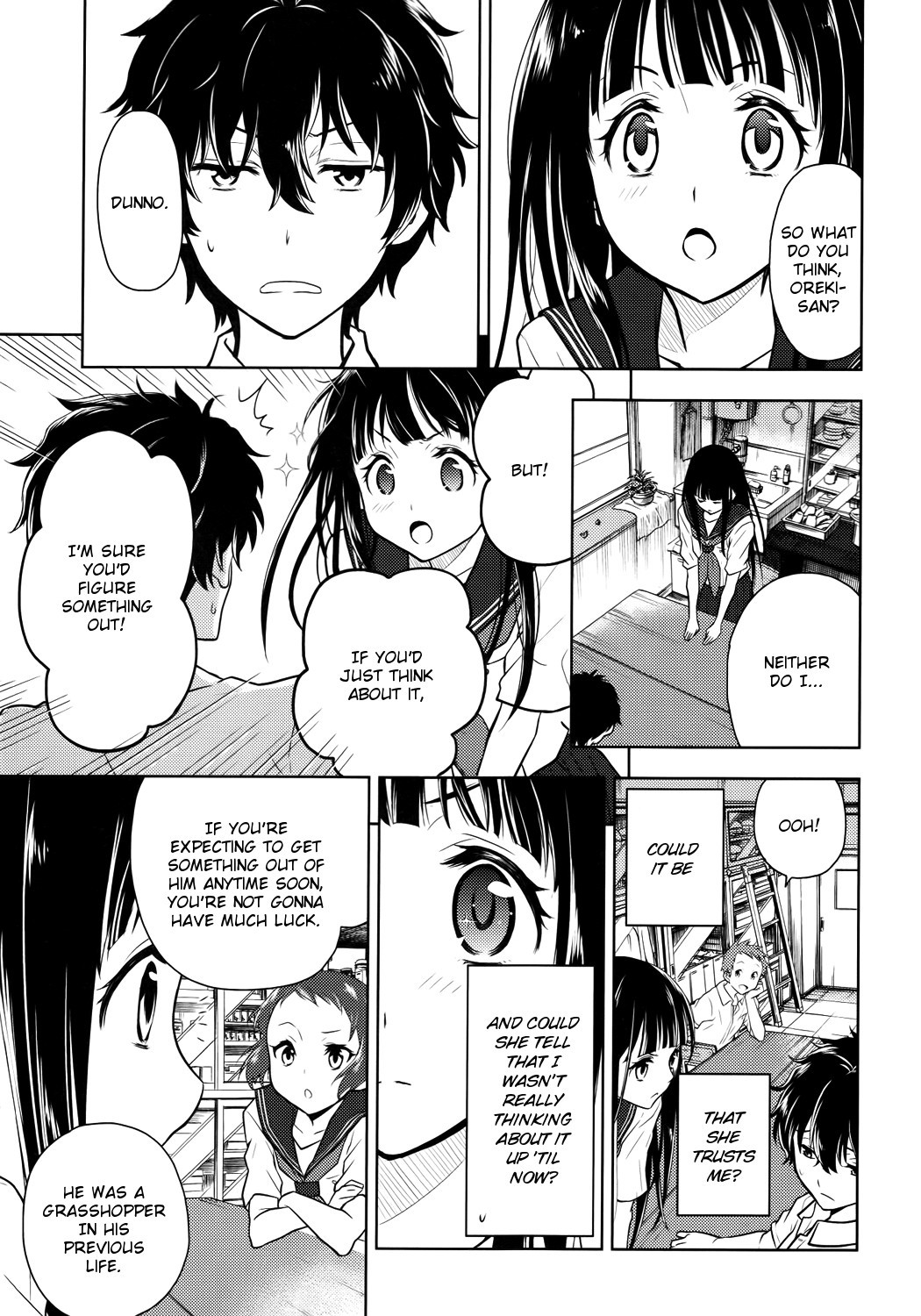 Hyouka chapter 6 page 37