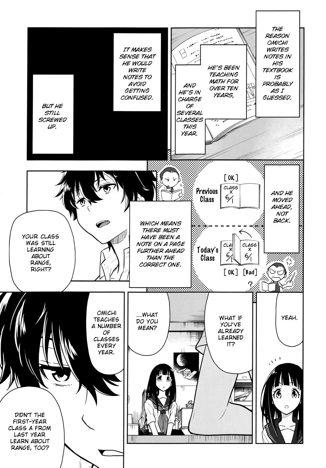 Hyouka chapter 6 page 39