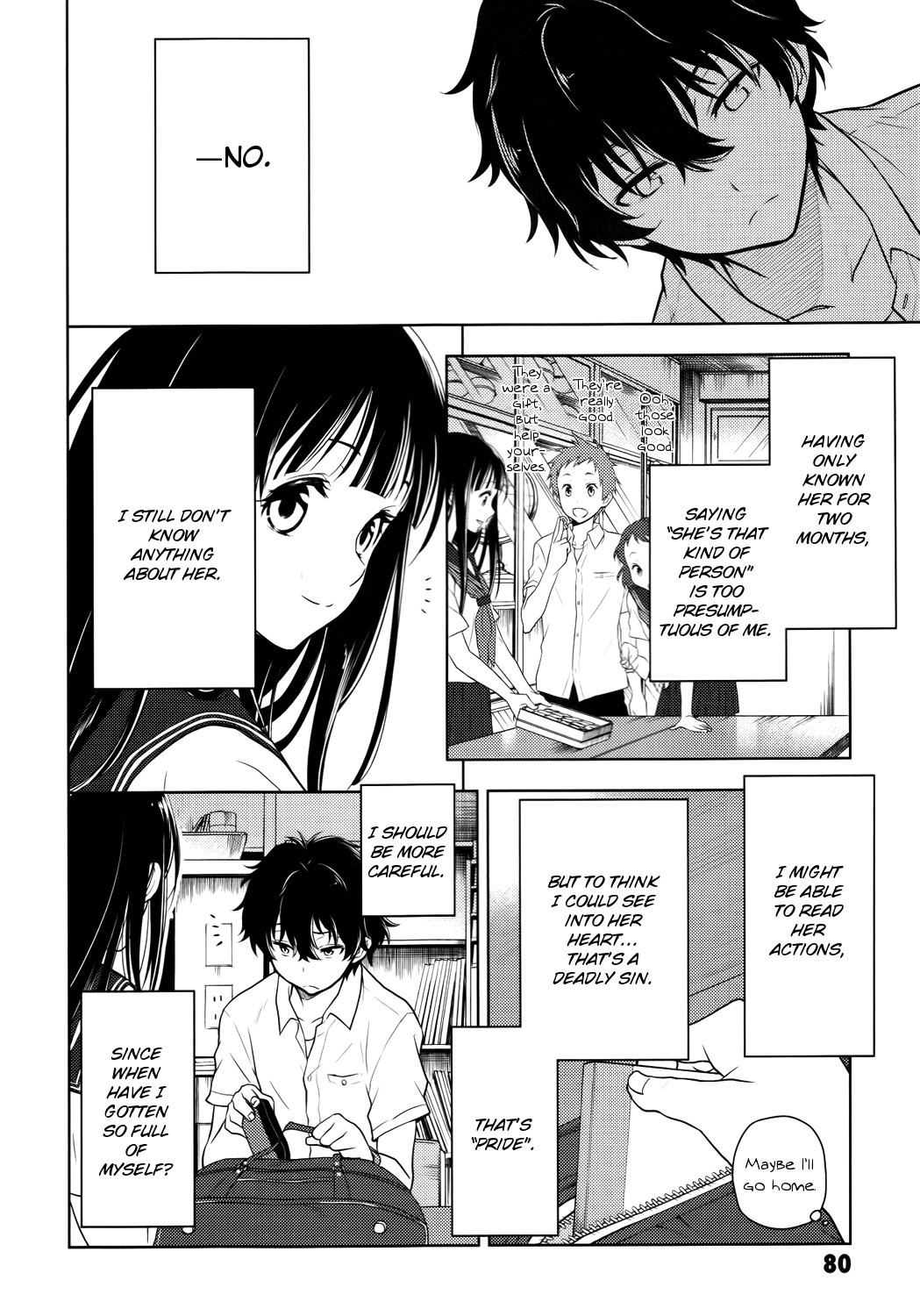 Hyouka chapter 6 page 48