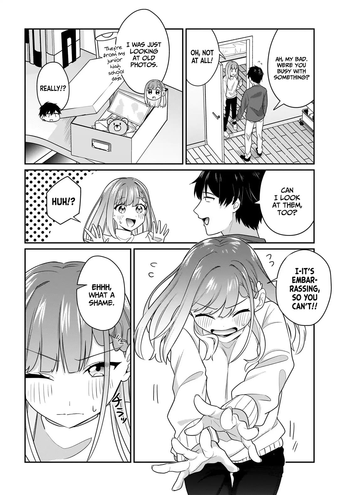 I, a Tired Office Worker, Start Living Together with a Beautiful Highschool Girl whom I Met Again After 7 Years chapter 13.5 page 3