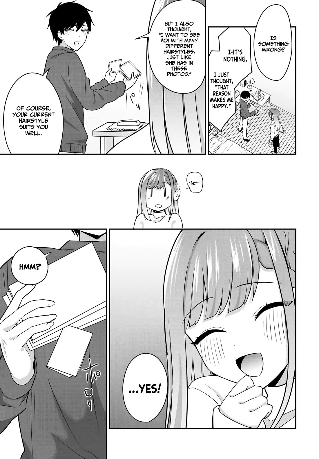 I, a Tired Office Worker, Start Living Together with a Beautiful Highschool Girl whom I Met Again After 7 Years chapter 13.5 page 8