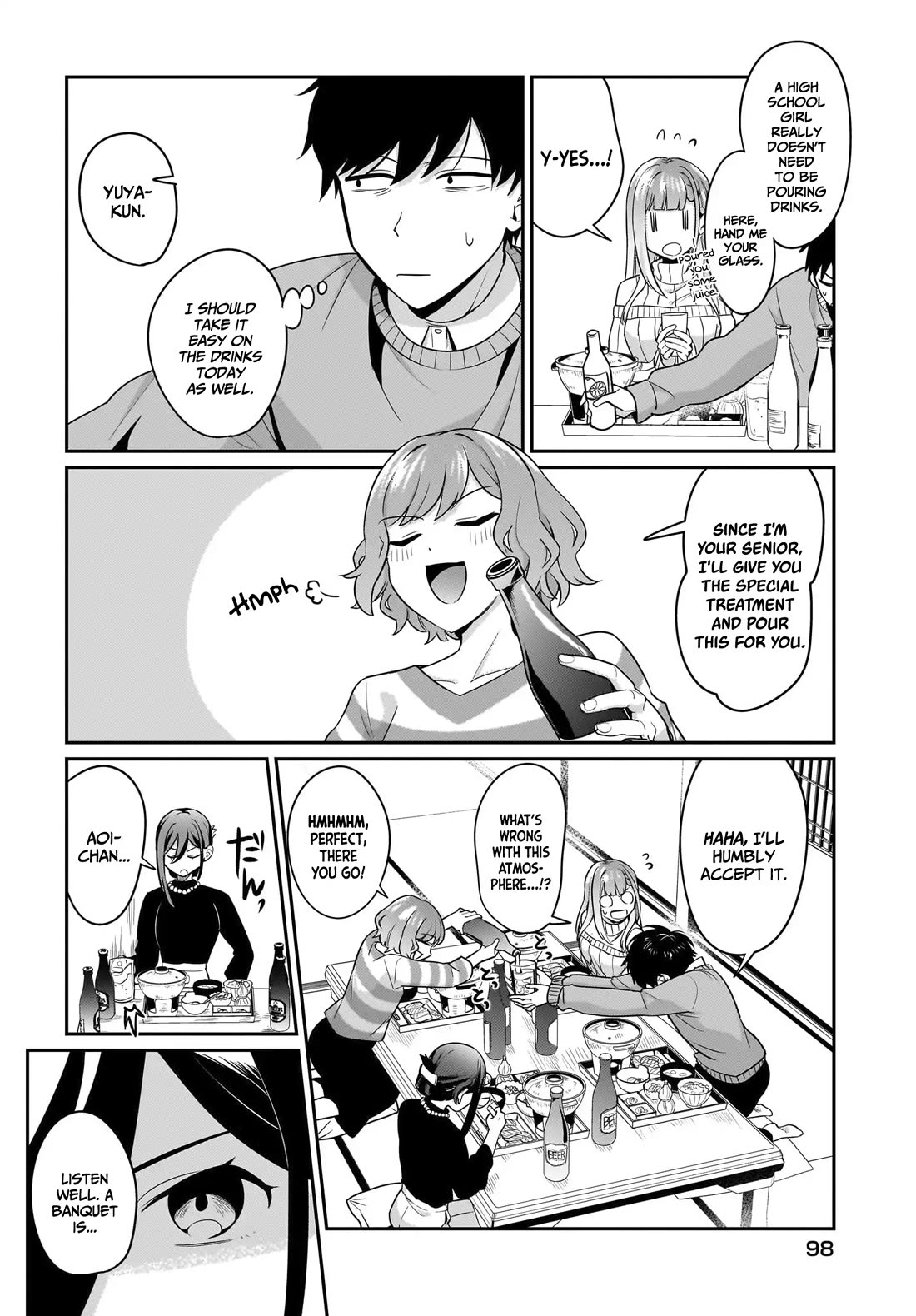 I, a Tired Office Worker, Start Living Together with a Beautiful Highschool Girl whom I Met Again After 7 Years chapter 15 page 11