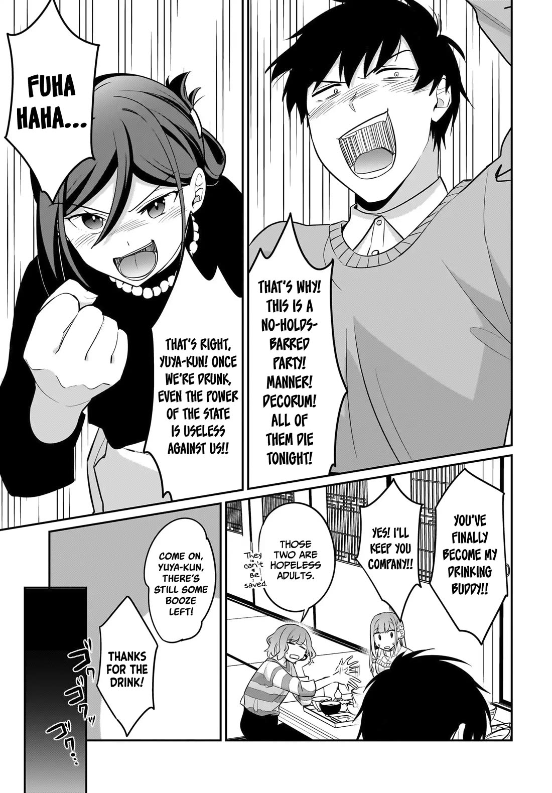 I, a Tired Office Worker, Start Living Together with a Beautiful Highschool Girl whom I Met Again After 7 Years chapter 15 page 18