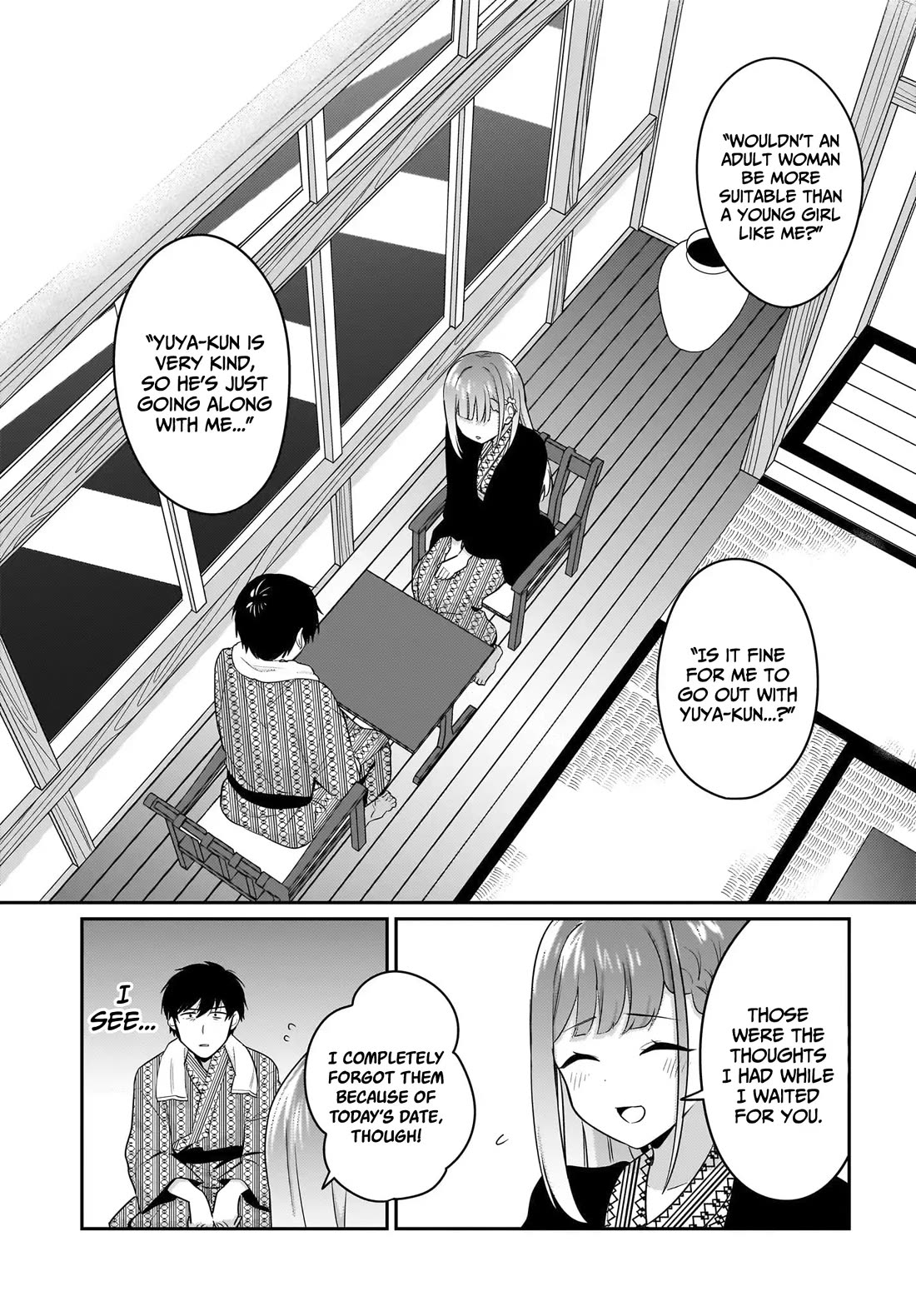I, a Tired Office Worker, Start Living Together with a Beautiful Highschool Girl whom I Met Again After 7 Years chapter 16 page 8