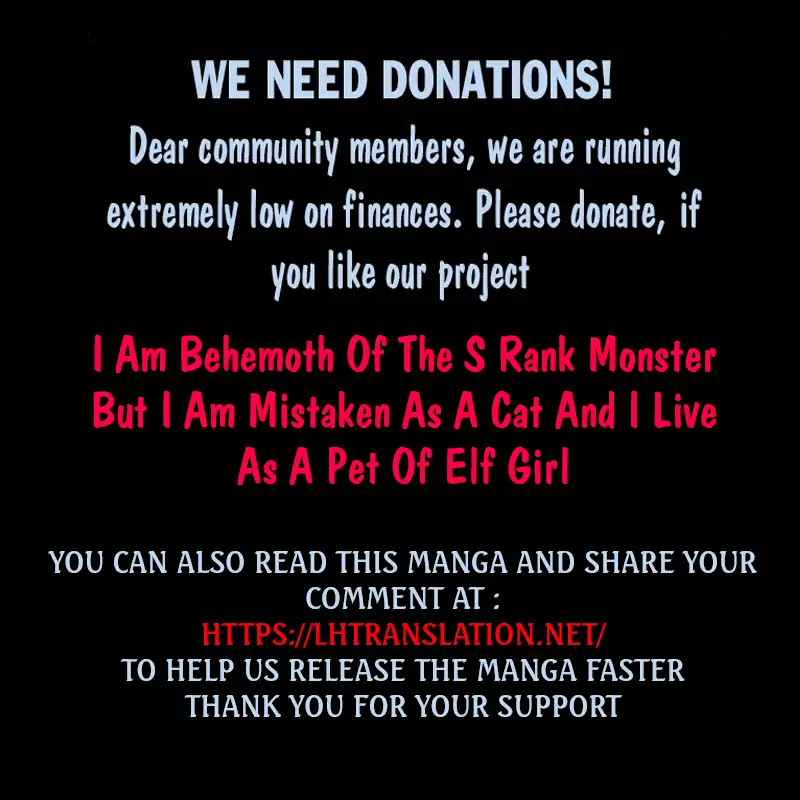 I Am Behemoth Of The S Rank Monster But I Am Mistaken As A Cat And I Live As A Pet Of Elf Girl chapter 18 page 25