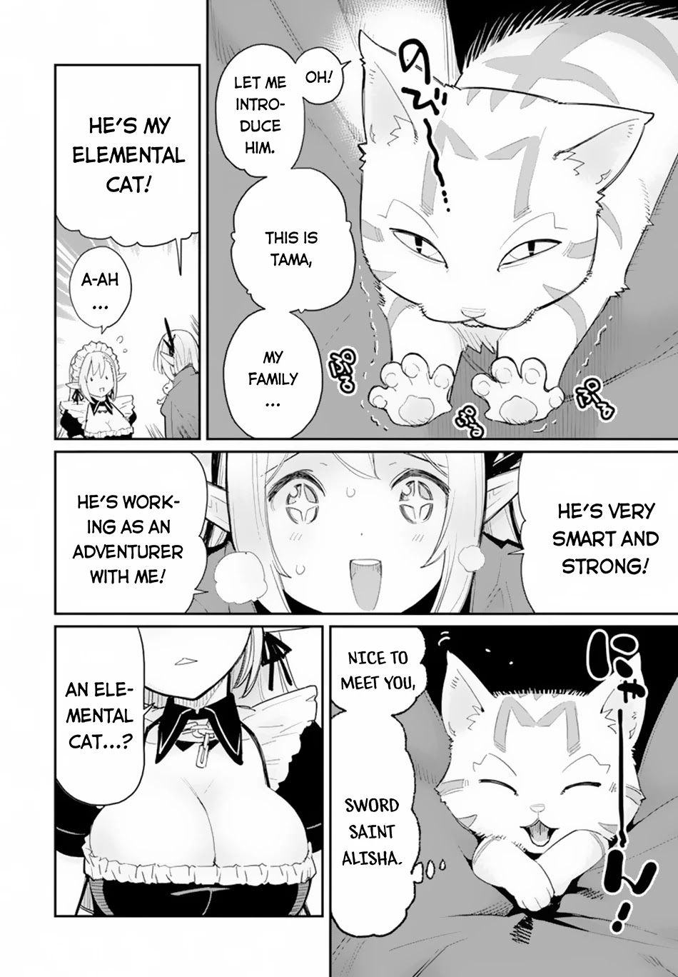 I Am Behemoth Of The S Rank Monster But I Am Mistaken As A Cat And I Live As A Pet Of Elf Girl chapter 45 page 18
