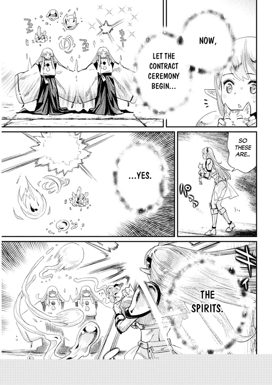 I Am Behemoth Of The S Rank Monster But I Am Mistaken As A Cat And I Live As A Pet Of Elf Girl chapter 77 page 12