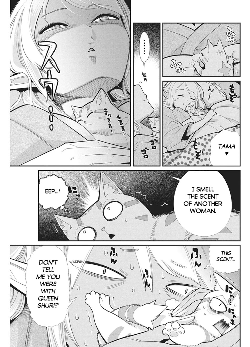 I Am Behemoth Of The S Rank Monster But I Am Mistaken As A Cat And I Live As A Pet Of Elf Girl chapter 90 page 15