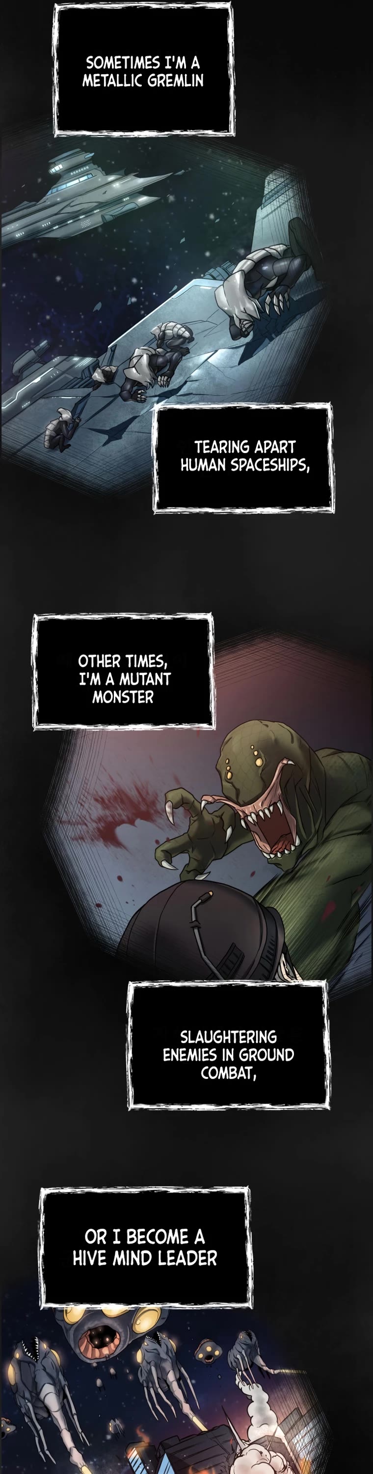 I Became an Evolving Space Monster chapter 1 page 6