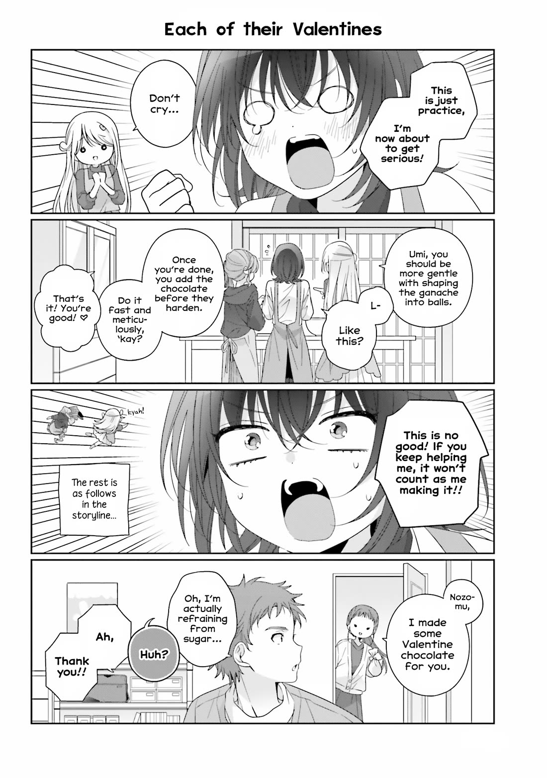 I Became Friends with the Second Cutest Girl in My Class chapter 42.5 page 4