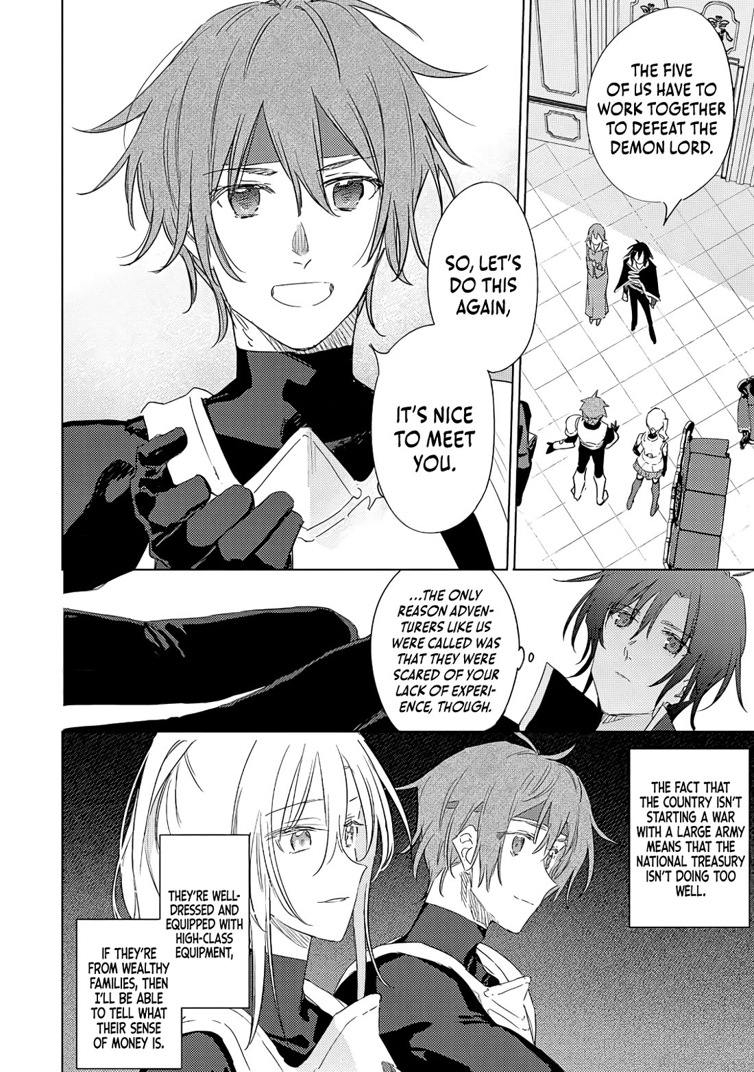 I Became the Dark Side of the Hero's Party of My Own Volition and Was Cast Out for Being “Unnecessary”, but We'll See About That chapter 1 page 14