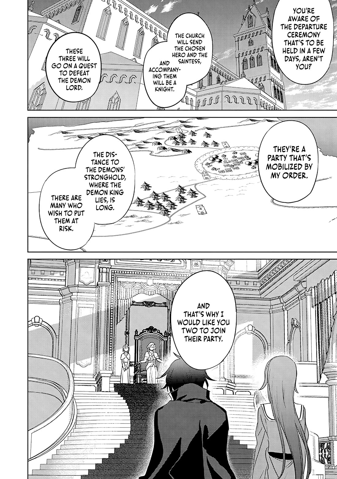 I Became the Dark Side of the Hero's Party of My Own Volition and Was Cast Out for Being “Unnecessary”, but We'll See About That chapter 1 page 8