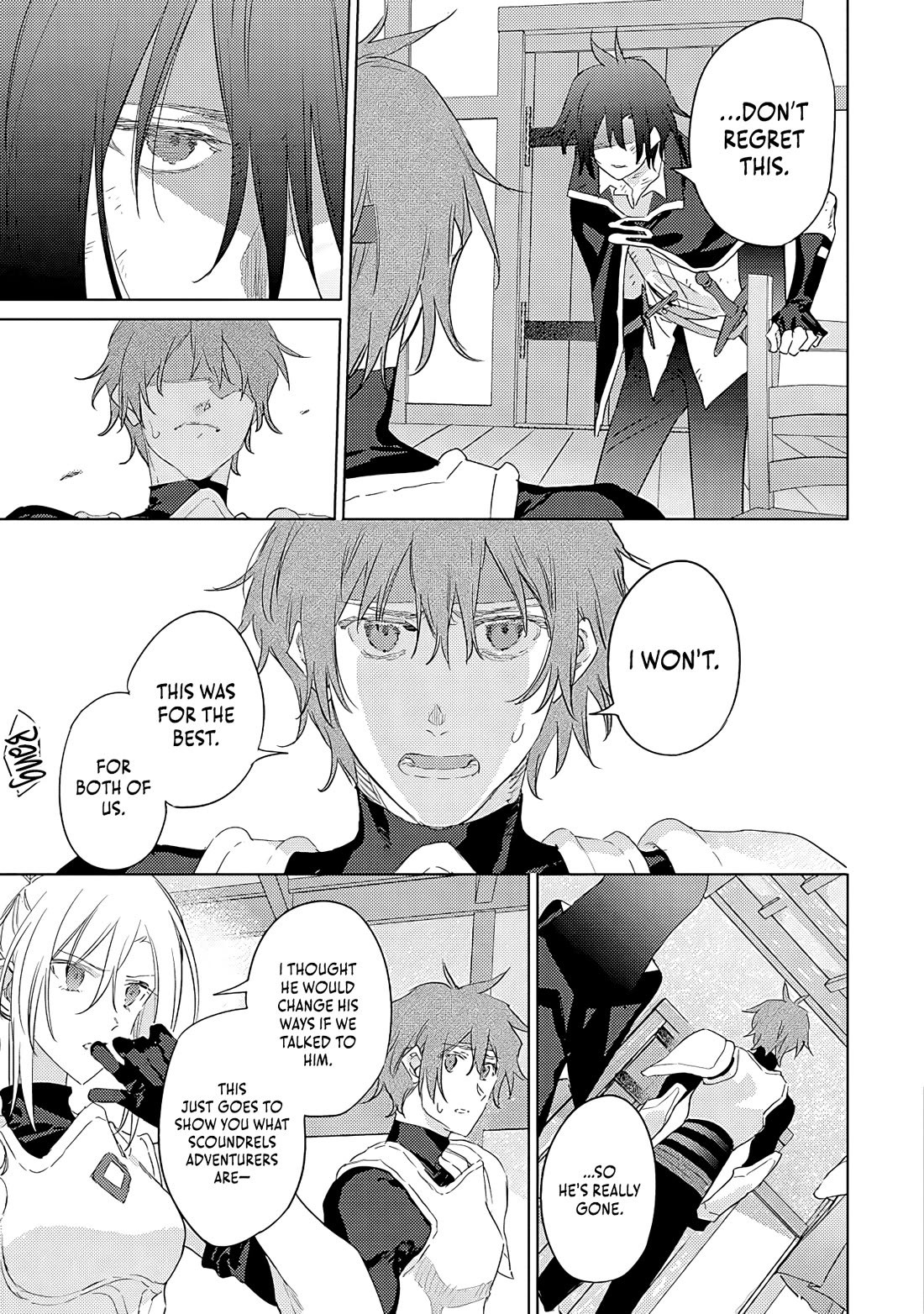 I Became the Dark Side of the Hero's Party of My Own Volition and Was Cast Out for Being “Unnecessary”, but We'll See About That chapter 4 page 3