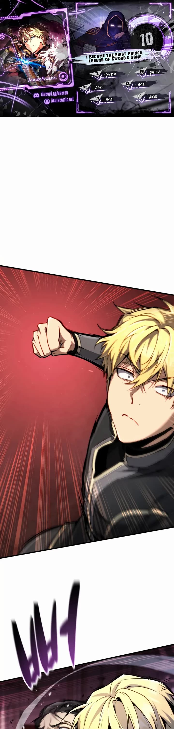 I Became the First Prince: Legend of Sword's Song chapter 10 page 1