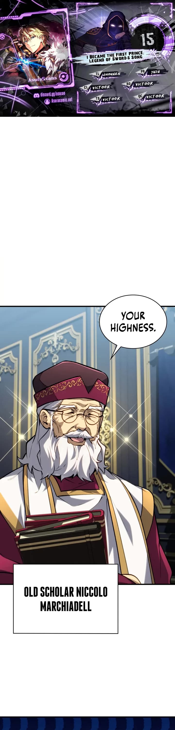 I Became the First Prince: Legend of Sword's Song chapter 15 page 1