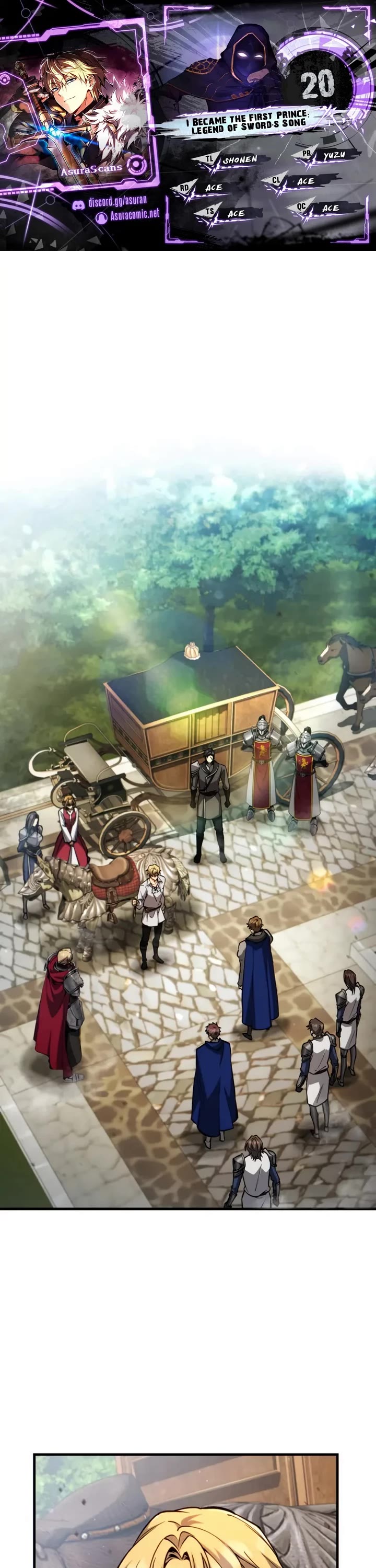 I Became the First Prince: Legend of Sword's Song chapter 20 page 1