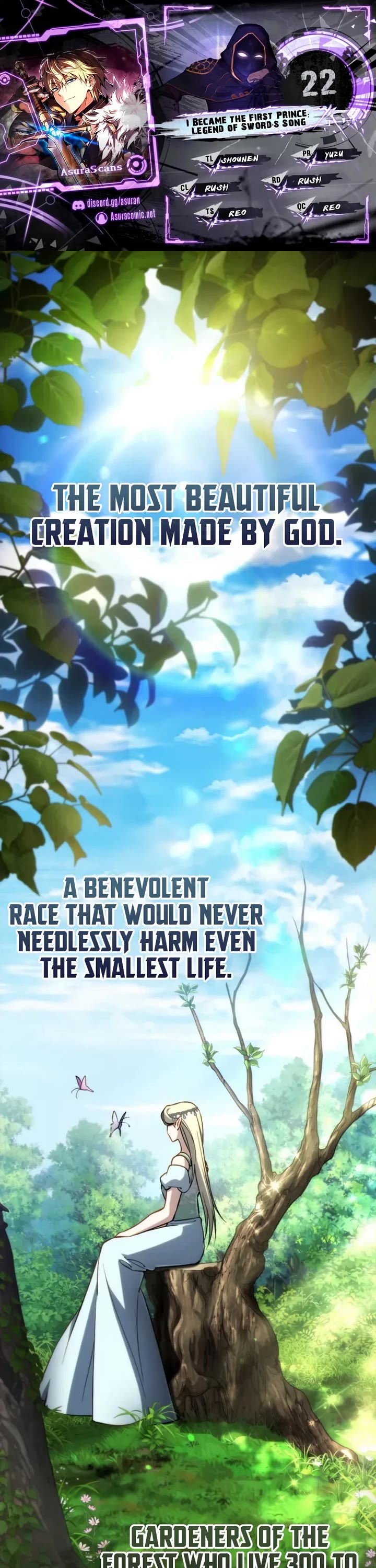 I Became the First Prince: Legend of Sword's Song chapter 22 page 1